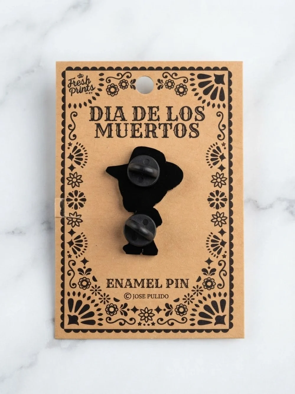 Fresh Prints Jose Pulido Dia de Los Muertos Freddy Krueger Enamel Pin NIP